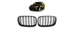 Grill BMW X6 E71 E72 X5 E70 Dual Line Matt Black