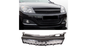 Grill OPEL ASTRA H GTC ASTRA H TwinTop Black badgeless
