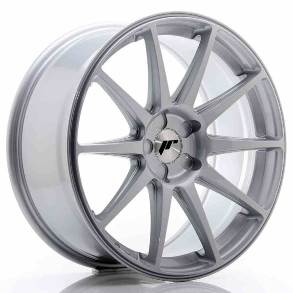 JR Wheels JR11 19x8.5 ET25-40 5H Blank Hyper Silver