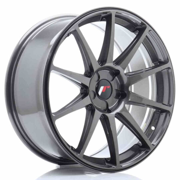 JR Wheels JR11 19x8.5 ET35-40 5H Blank Hyper Gray