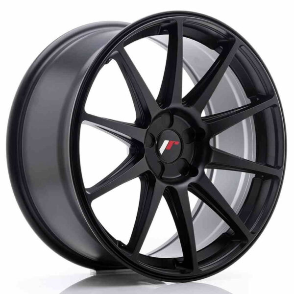 JR Wheels JR11 19x8.5 ET35-40 5H Blank Matt Black