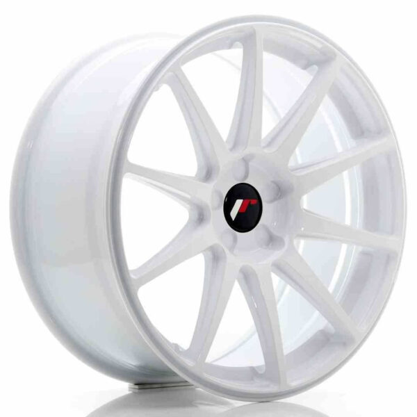 JR Wheels JR11 19x8.5 ET35-40 5H Blank White