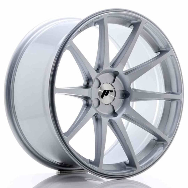 JR Wheels JR11 19x9.5 ET22-35 5H Blank Hyper Silver