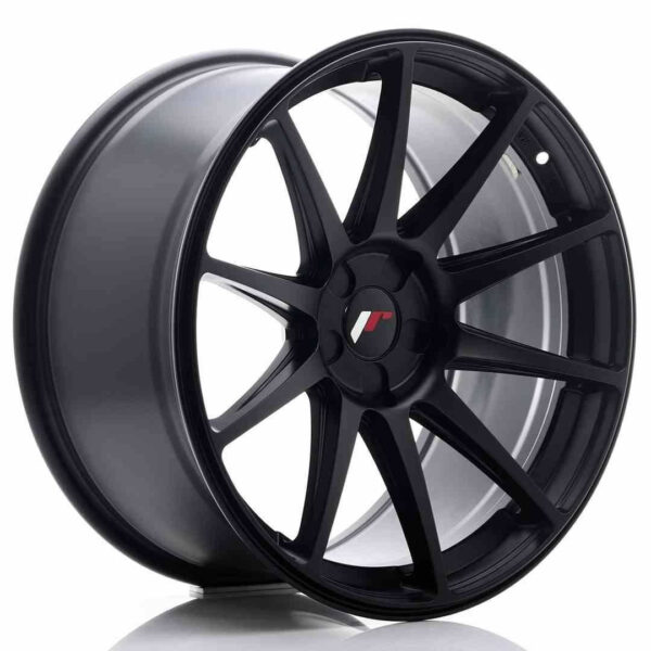 JR Wheels JR11 19x9.5 ET22-35 5H Blank Matt Black