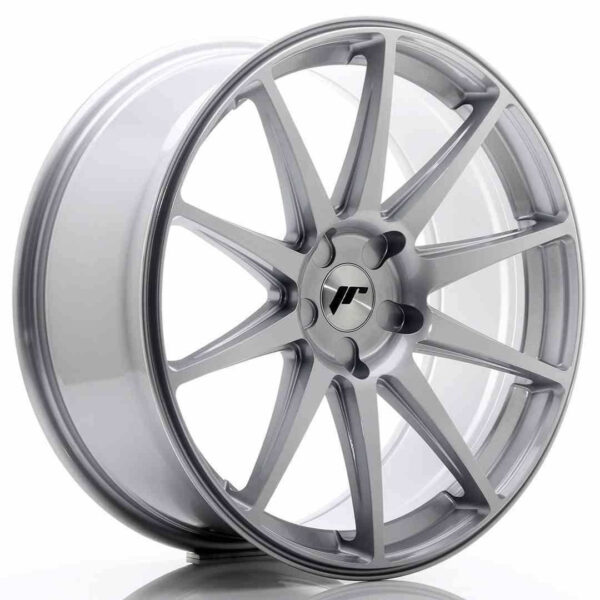 JR Wheels JR11 20x8.5 ET20-35 5H Blank Hyper Silver