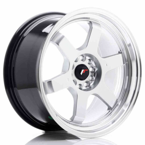 JR Wheels JR12 18x9 ET30 5x112/114.3 Hyper Silver