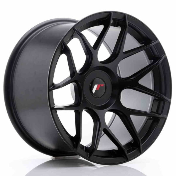 JR Wheels JR18 18x10.5 ET0-25 Blank Matt Black