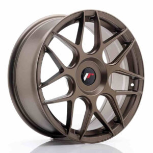 JR Wheels JR18 18x7.5 ET25-40 Blank Matt Bronze
