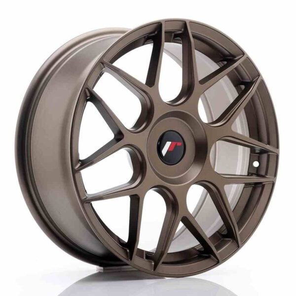 JR Wheels JR18 18x7.5 ET25-40 Blank Matt Bronze
