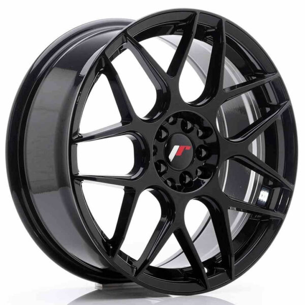 JR Wheels JR18 18x7.5 ET35 5x100/120 Glossy Black