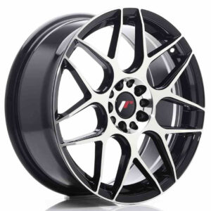 JR Wheels JR18 18x7.5 ET40 5x112/114 Black Machined