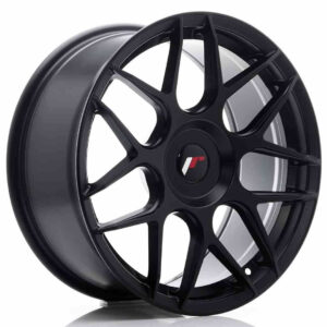 JR Wheels JR18 18x8.5 ET35-45 Blank Matt Black