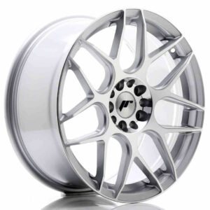 JR Wheels JR18 18x8.5 ET40 5x112/114 Silver Machined