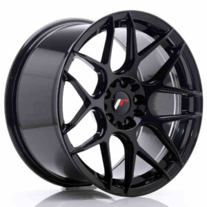 JR Wheels JR18 18x9.5 ET22 5x114/120 Glossy Black