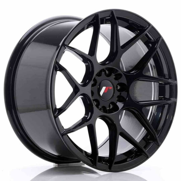 JR Wheels JR18 18x9.5 ET22 5x114/120 Glossy Black