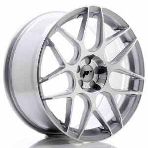 JR Wheels JR18 19x8.5 ET35-42 5H Blank Silver Machined