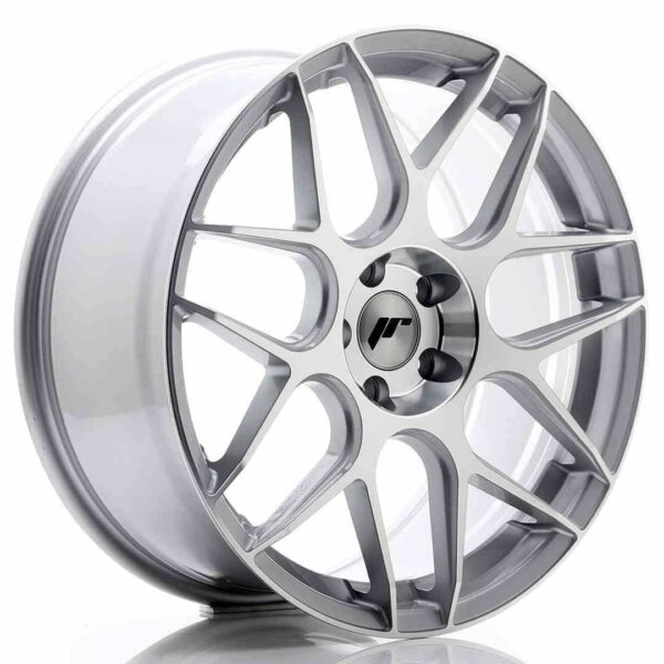 JR Wheels JR18 19x8.5 ET35 5x120 Silver Machined