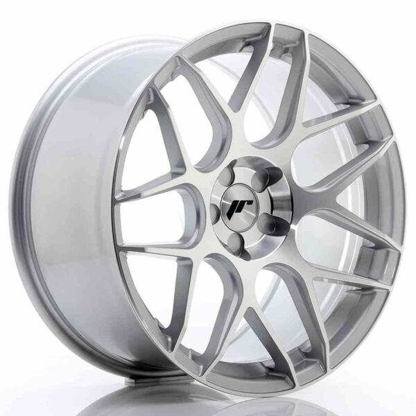 JR Wheels JR18 19x9.5 ET20-35 5H Blank Silver Machined
