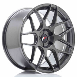JR Wheels JR18 19x9.5 ET22-35 5H Blank Hyper Gray