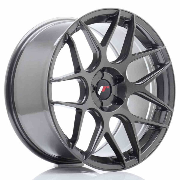 JR Wheels JR18 19x9.5 ET22-35 5H Blank Hyper Gray