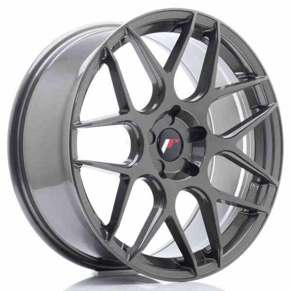 JR Wheels JR18 20x8.5 ET20-40 5H Blank Hyper Grey