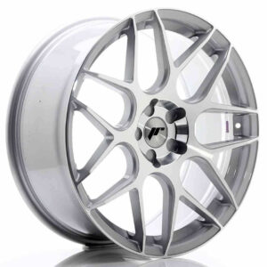 JR Wheels JR18 20x8.5 ET20-40 5H Blank Silver Machined