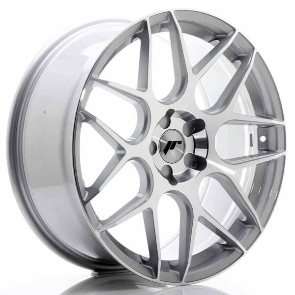 JR Wheels JR18 20x8.5 ET20-40 5H Blank Silver Machined