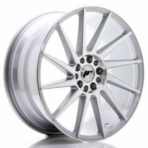 JR Wheels JR22 19x8.5 ET40 5x112/114 Silver Machined Face