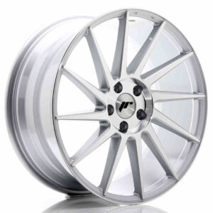 JR Wheels JR22 19x8.5 ET40 5x112 Silver Machined Face
