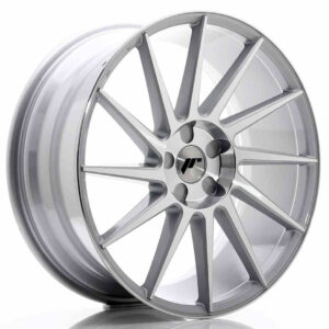 JR Wheels JR22 20x8.5 ET20-40 5H BLANK Silver Machined Face