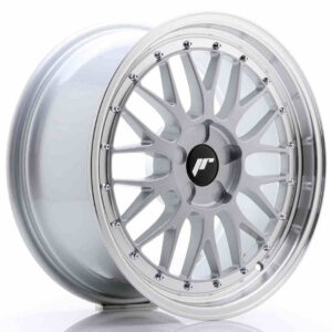 JR Wheels JR23 18x8.5 ET25-48 5H BLANK Hyper Silver w/Machined Lip