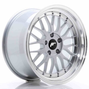 JR Wheels JR23 18x9.5 ET35 5x120 Hyper Silver w/Machined Lip