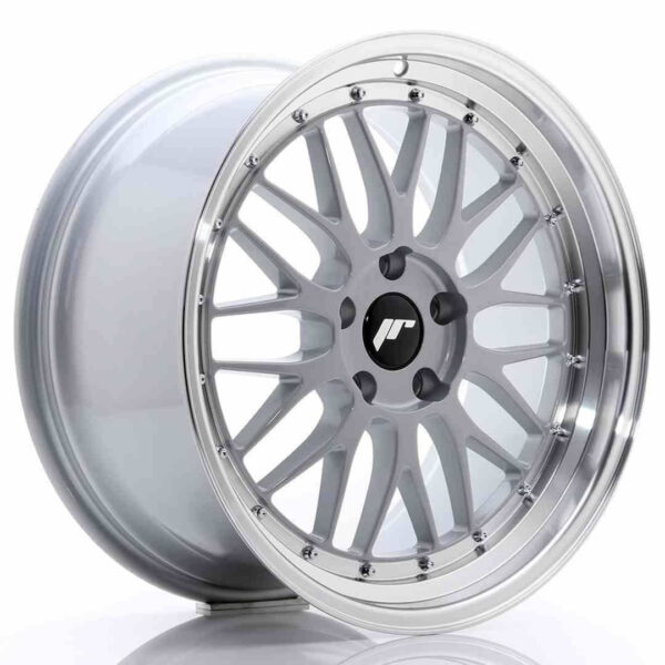 JR Wheels JR23 19x9.5 ET35 5x120 Hyper Silver w/Machined Lip