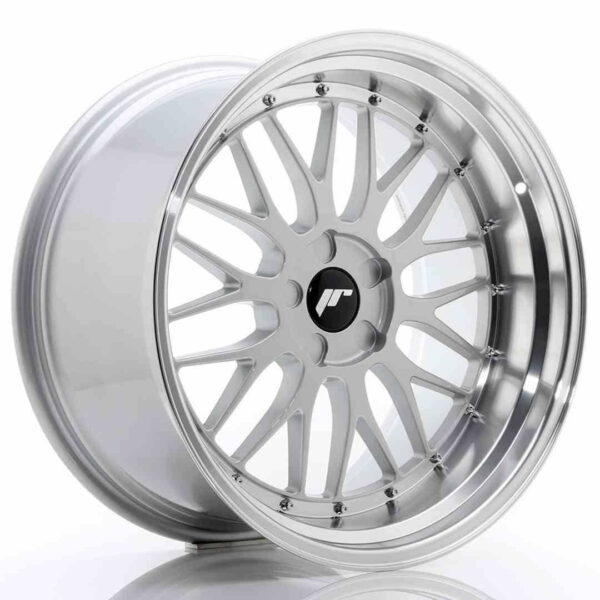 JR Wheels JR23 20x10.5 ET15 5x112 Hyper Silver w/Machined Lip