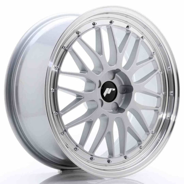 JR Wheels JR23 20x8.5 ET35 5x120 Hyper Silver w/Machined Lip