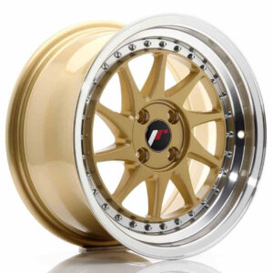 pol_pl_JR-Wheels-JR26-16x8-ET30-4x100-Gold-w-Machined-Lip-160119_1.jpg JR Wheels JR26 16x8 ET30 4x100 Gold w/Machined Lip
