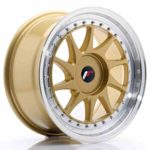 pol_pl_JR-Wheels-JR26-17x8-ET20-35-BLANK-Gold-w-Machined-Lip-160130_1.jpg JR Wheels JR26 17x8 ET20-35 BLANK Gold w/Machined Lip