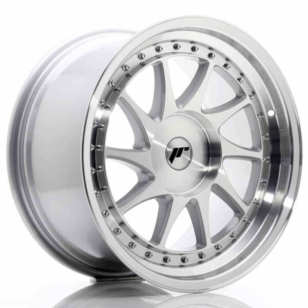 JR Wheels JR26 18x9.5 ET20-40 BLANK Silver Machined Face