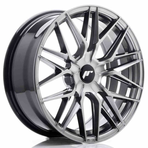 JR Wheels JR28 18x7.5 ET40 BLANK Hyper Black