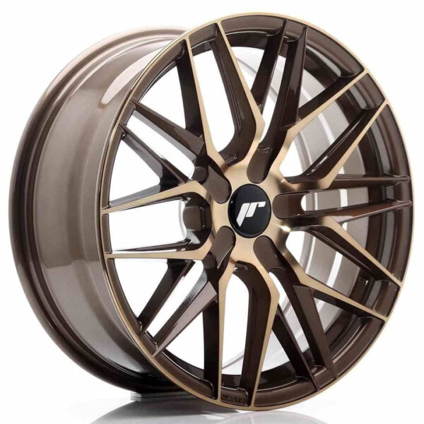 JR Wheels JR28 18x7.5 ET40 BLANK Platinum Bronze