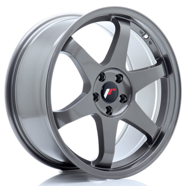 JR Wheels JR3 19x8.5 ET42 5x114.3 Gun Metal