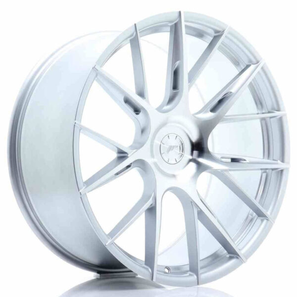 JR Wheels JR42 22x11.5 ET20-52 5H BLANK Silver Machined Face