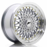 JR Wheels JR9 16x7.5 ET25 BLANK Silver w/Machined Lip