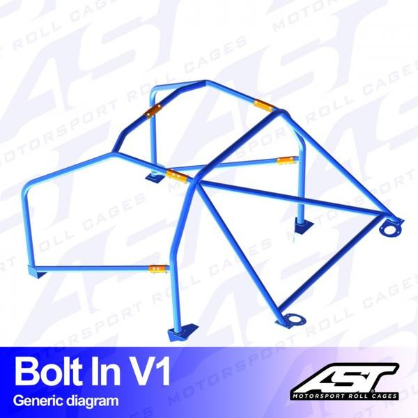 Roll Cage BMW (E30) 3-Series 2-door Coupe AWD BOLT IN V1
