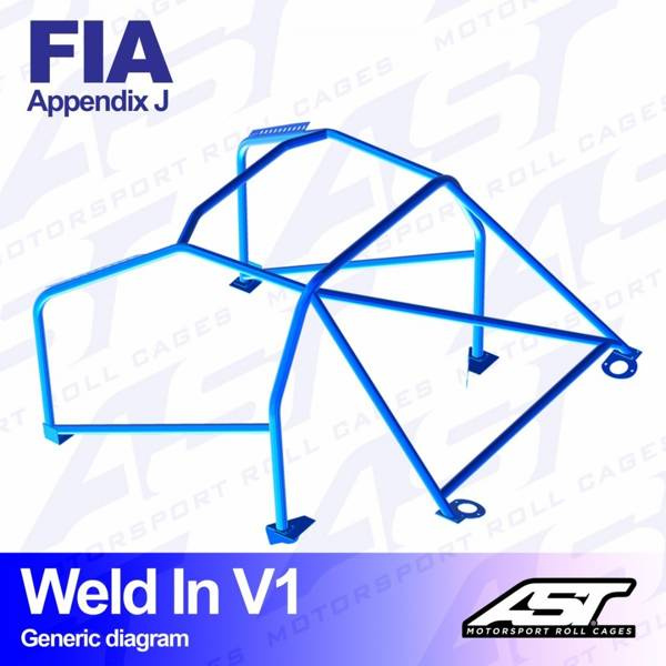 pol_pl_Klatka-bezpieczenstwa-CITROEN-AX-Ph-1-2-3-drzwiowa-Hatchback-spawana-w-V1-129555_1.jpg Roll Cage CITROËN AX (Phase 1/2 ) 3-door Hatchback WELD IN V1