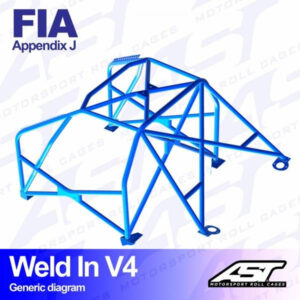 Roll Cage CITROËN ZX 3-door Hatchback WELD IN V4