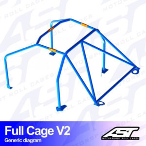 Roll Cage MAZDA MX-3 (EC) 3-door Coupe FULL CAGE V2