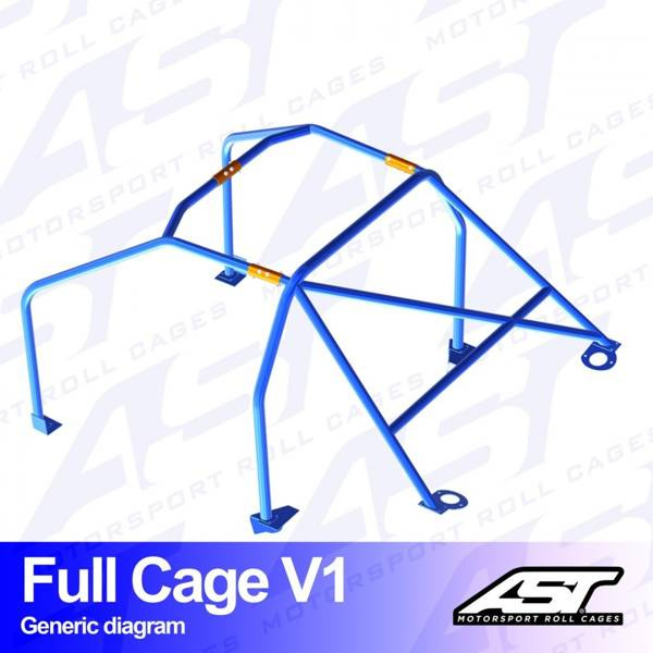 Roll Cage VW Golf (Mk3) 3-door Hatchback FULL CAGE V1