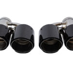 Exhaust Tip Type:06 101mmx2 inlet 70mm Carbon Gloss Set