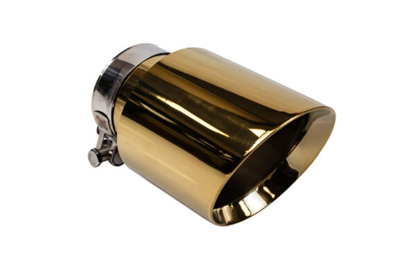 Exhaust Tip Type:38 114mm inlet 76mm Gold